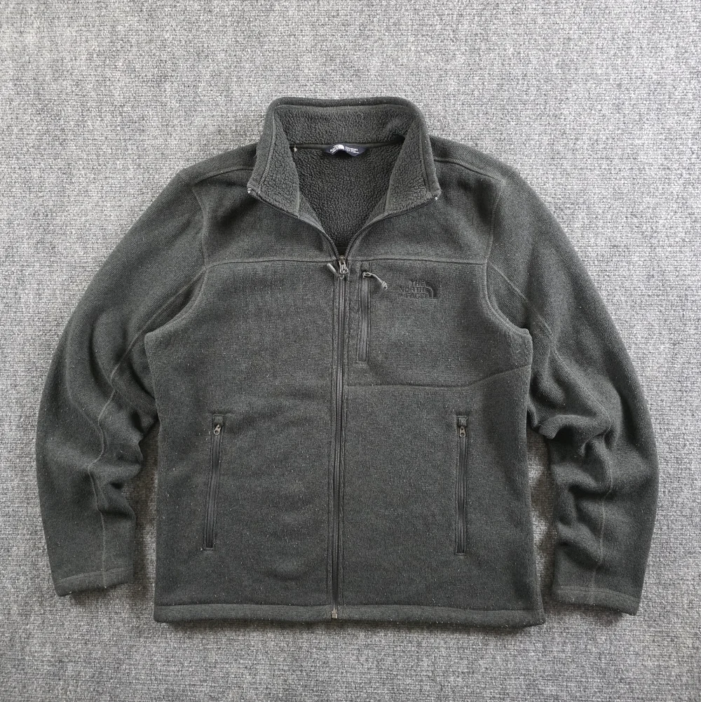 THE NORTH FACE GORDON LYONS POLYESTER FLEECE GREY LARGE